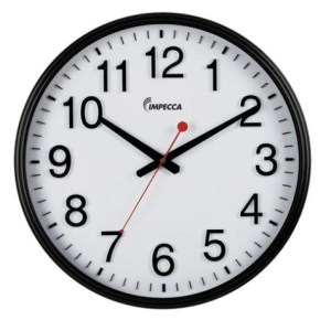 Impecca 18-inch Railway Style Wall Clock 1 Impecca 18-inch Railway Style Wall Clock 1
