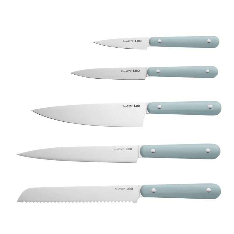 BergHoff Leo 5Pc Complete Knife Set, Slate 2 BergHoff Leo 5Pc Complete Knife Set, Slate 2