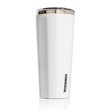 Corkcicle® 24 Oz. Tumbler - Gloss White 2 Corkcicle® 24 Oz. Tumbler - Gloss White 2