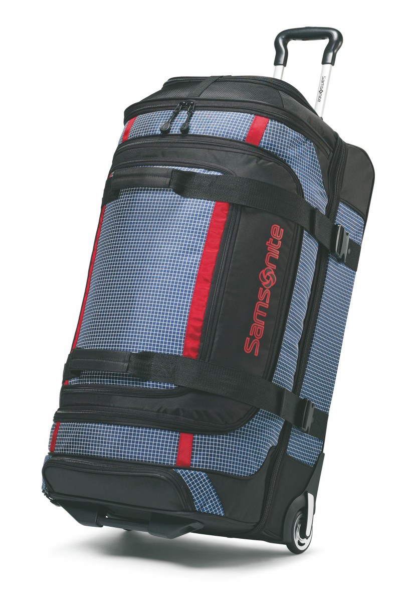 Samsonite® 26" Ripstop Wheeled Duffel Bag - Blue 2 Samsonite® 26" Ripstop Wheeled Duffel Bag - Blue 2