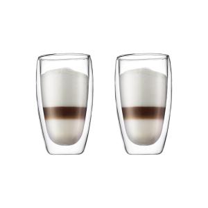 Bodum 2Pc Pavina Double Wall 15Oz Drinking Glasses 2 Bodum 2Pc Pavina Double Wall 15Oz Drinking Glasses 2