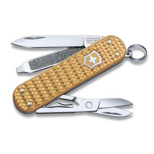 Victorinox Swiss Army Corporate Gifts Knife Classic Sd Precious Alox - Brass Gold 2 Victorinox Swiss Army Corporate Gifts Knife Classic Sd Precious Alox - Brass Gold 2