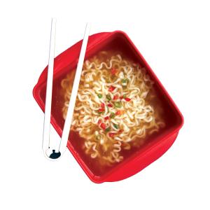 Nordic Ware Ramen Rush™ w/Chopsticks 2 Nordic Ware Ramen Rush™ w/Chopsticks 2