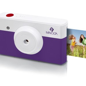 Minolta® Purple & White Instapix™ Instant Print Camera 1 Minolta® Purple & White Instapix™ Instant Print Camera 1