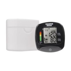 Sharper ImageĀ® Wrist Blood Pressure Monitor 1 Sharper ImageĀ® Wrist Blood Pressure Monitor 1