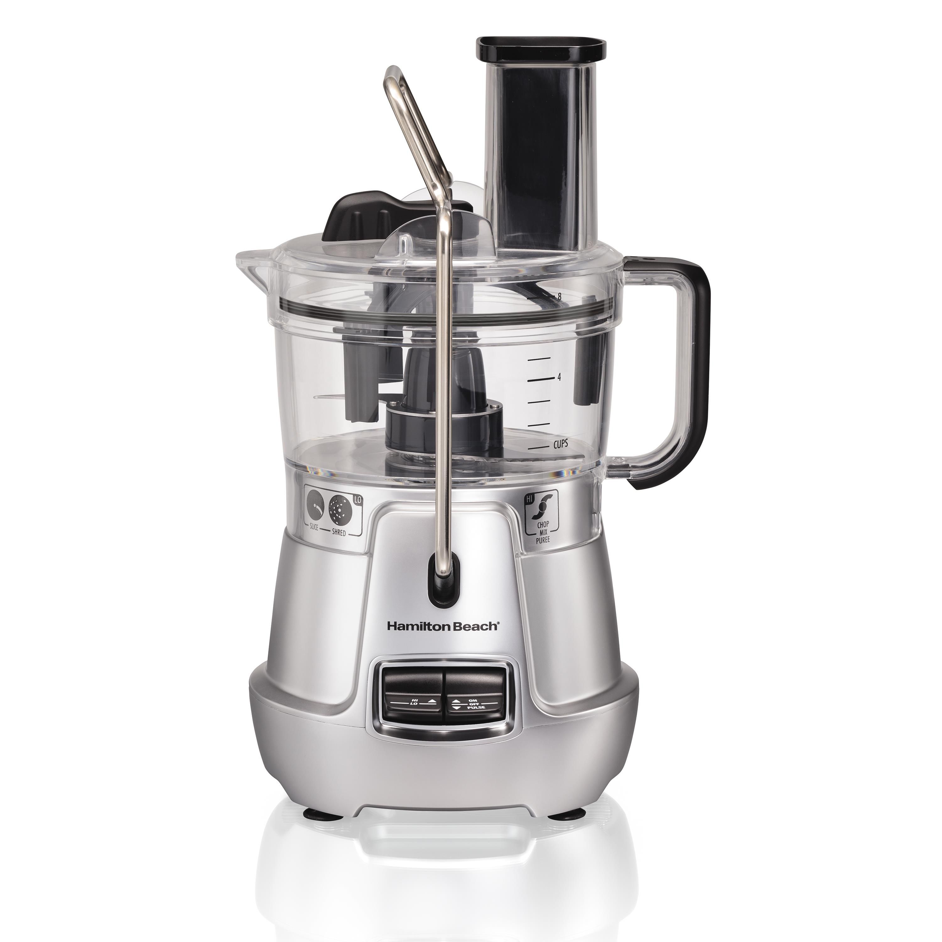 Hamilton Beach® Stack & Snap™ Food Processor w/Bowl Scraper 2 Hamilton Beach® Stack & Snap™ Food Processor w/Bowl Scraper 2