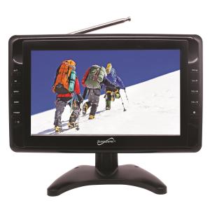 Supersonic® 10" Portable LCD TV w/USB & SD Ports 1 Supersonic® 10" Portable LCD TV w/USB & SD Ports 1