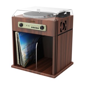 Studebaker Stereo Turntable w/Bluetooth Reciever & Record Storage 1 Studebaker Stereo Turntable w/Bluetooth Reciever & Record Storage 1