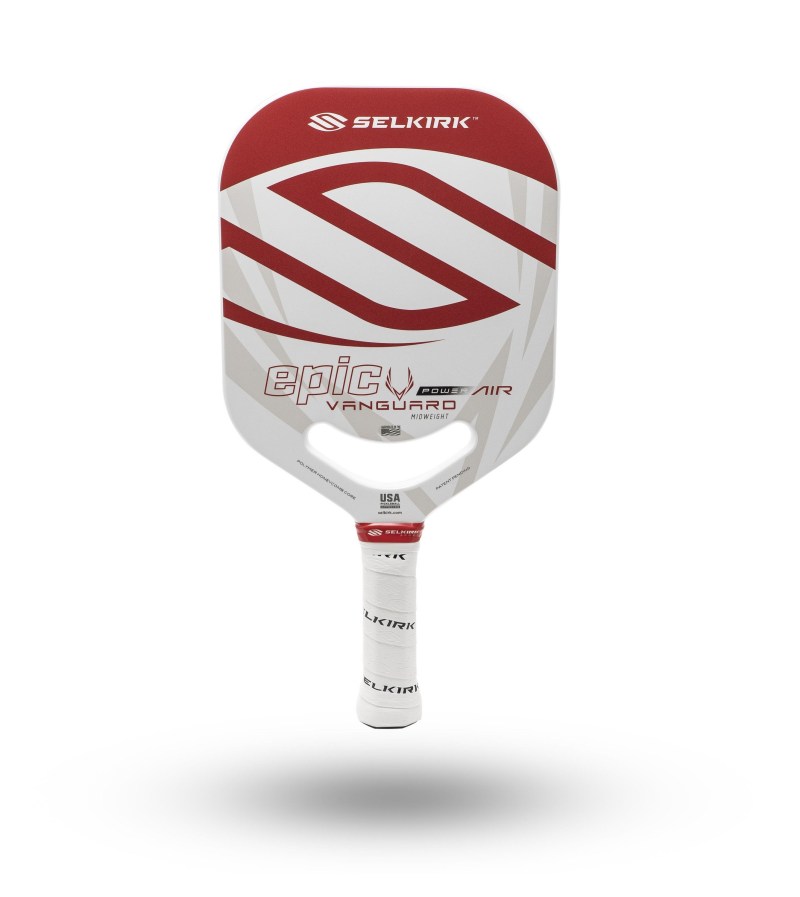 Selkirk Vanguard Power Air Epic Midweight Red Pickleball Paddle 2 Selkirk Vanguard Power Air Epic Midweight Red Pickleball Paddle 2
