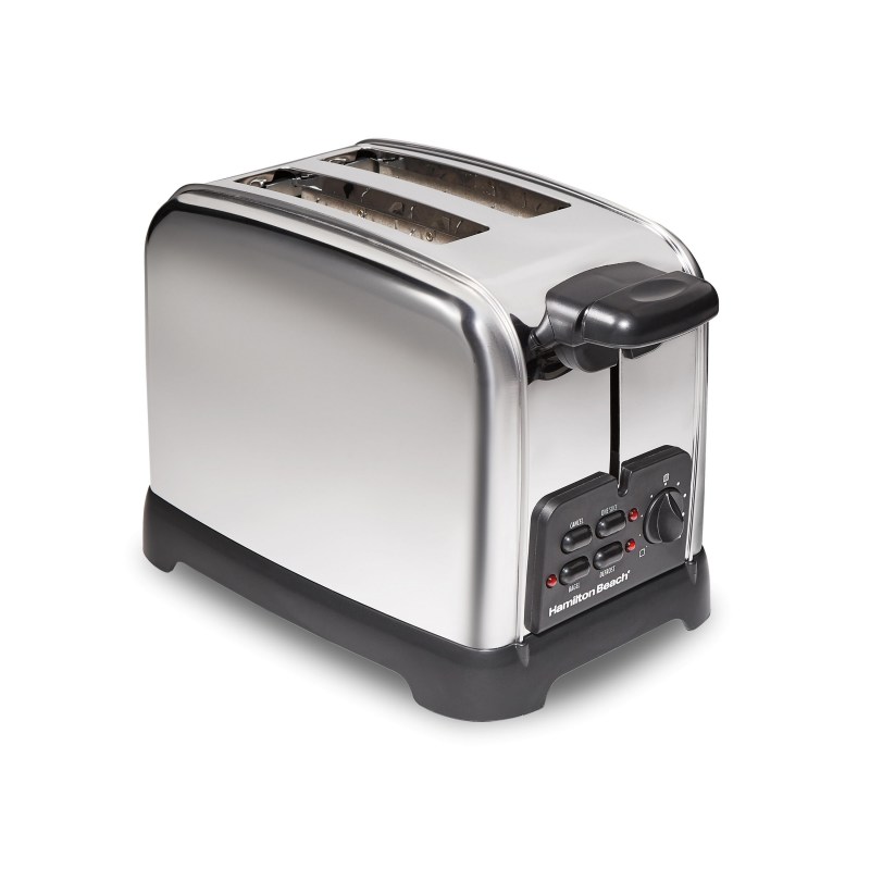 Hamilton Beach® Classic Stainless Steel 2 Slice Toaster w/Sure-Toast Technology & Toast Boost Pol 2 Hamilton Beach® Classic Stainless Steel 2 Slice Toaster w/Sure-Toast Technology & Toast Boost Pol 2