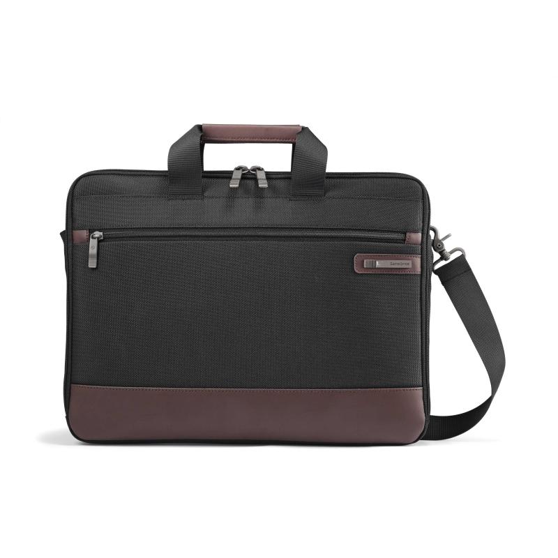 Samsonite® Kombi Slimbrief - Black/Brown 2 Samsonite® Kombi Slimbrief - Black/Brown 2