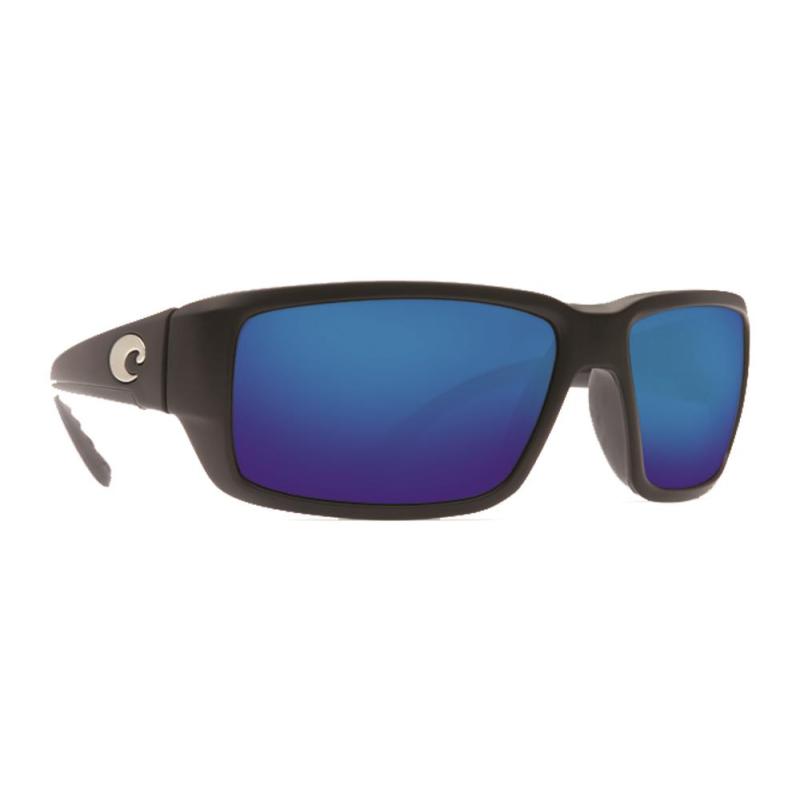 Costa Del Mar Fantail Sunglasses - (Frame) Black; (Lens) Blue Mirror 580P 2 Costa Del Mar Fantail Sunglasses - (Frame) Black; (Lens) Blue Mirror 580P 2