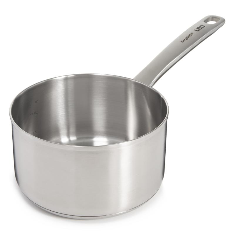 BergHoff Leo Graphite 6.25" Recycled Ss Open Saucepan, 1.7Qt 2 BergHoff Leo Graphite 6.25" Recycled Ss Open Saucepan, 1.7Qt 2