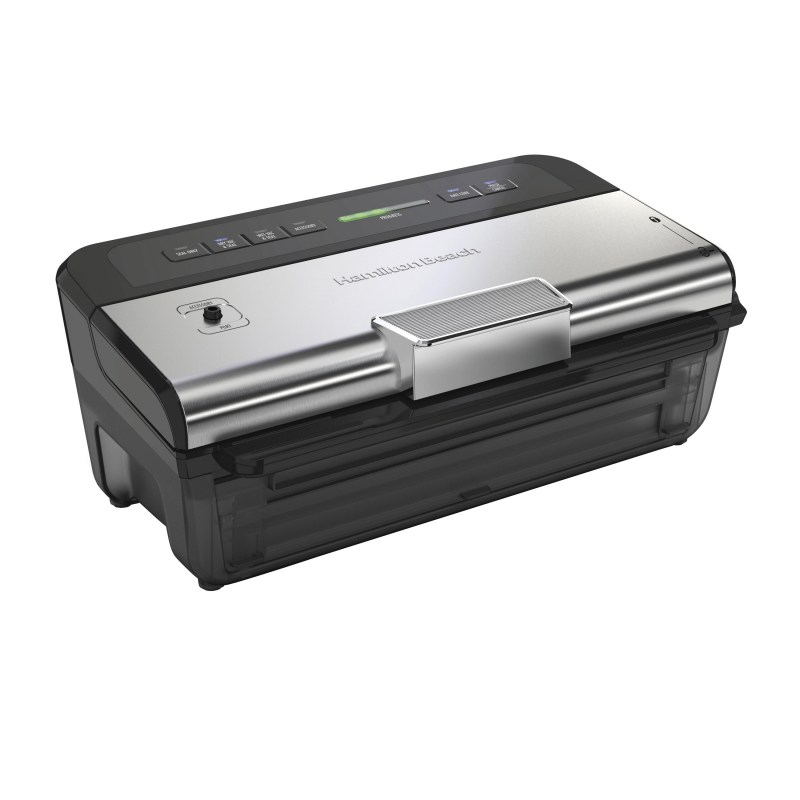 Hamilton Beach Nutrifresh Food Vacuum Sealer Machine For Liquids And Food Preservation w/2-Roll S 2 Hamilton Beach Nutrifresh Food Vacuum Sealer Machine For Liquids And Food Preservation w/2-Roll S 2