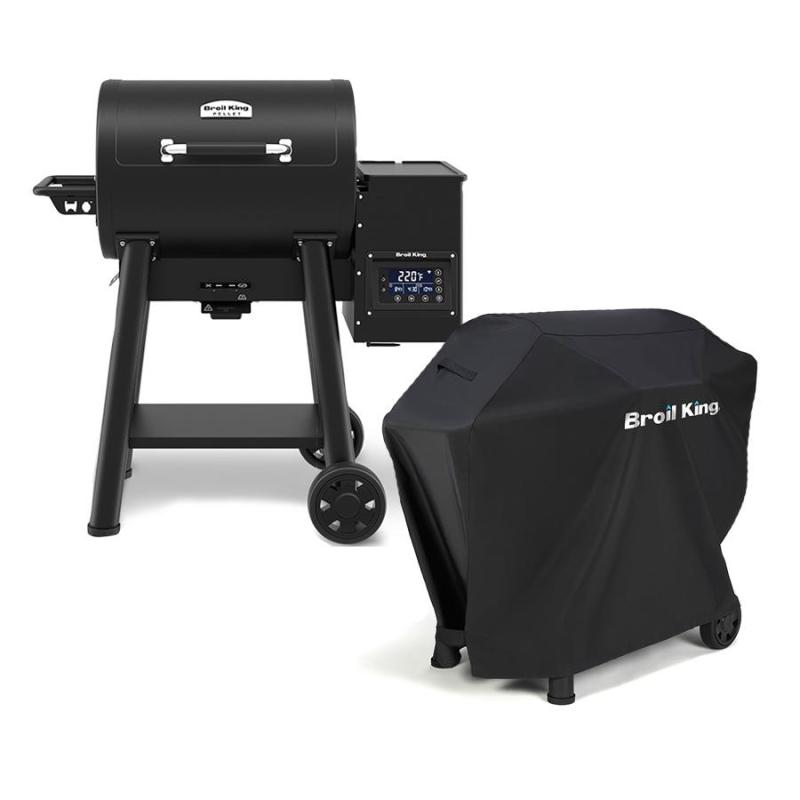 Broil King Crown™ Pellet 400 Grill W/Cover 2 Broil King Crown™ Pellet 400 Grill W/Cover 2