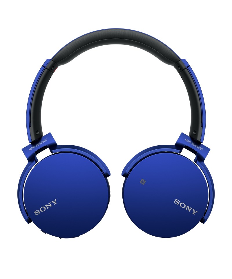 Sony® Wireless Deep Bass Headphones w/Bluetooth® (Blue) 1 Sony® Wireless Deep Bass Headphones w/Bluetooth® (Blue) 1