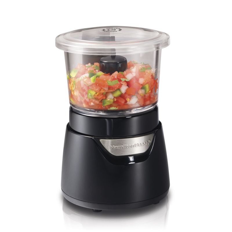 Hamilton Beach® Stack & Press™ 3 Cup Glass Bowl Chopper 2 Hamilton Beach® Stack & Press™ 3 Cup Glass Bowl Chopper 2