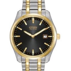 Citizen® Men%27s Corso Eco-Drive® Two-Tone Watch w/Black Dial 1 Citizen® Men%27s Corso Eco-Drive® Two-Tone Watch w/Black Dial 1