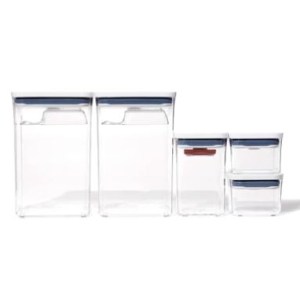 OXO Good Grips 8pc POP Container Baking Set 1 OXO Good Grips 8pc POP Container Baking Set 1