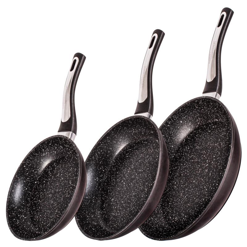 BergHoff Ec Essentials 3Pc Fry Pan Set 2 BergHoff Ec Essentials 3Pc Fry Pan Set 2