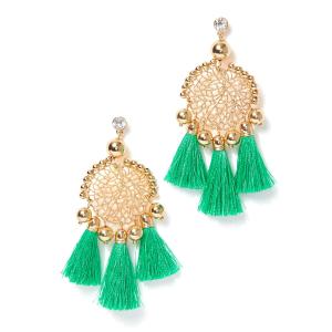 Lilly Pulitzer Sea Dreamer Earrings - Botanical Green 2 Lilly Pulitzer Sea Dreamer Earrings - Botanical Green 2