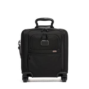 Tumi Alpha Small Compact 4 Wheeled Brief Luggage - Black 2 Tumi Alpha Small Compact 4 Wheeled Brief Luggage - Black 2