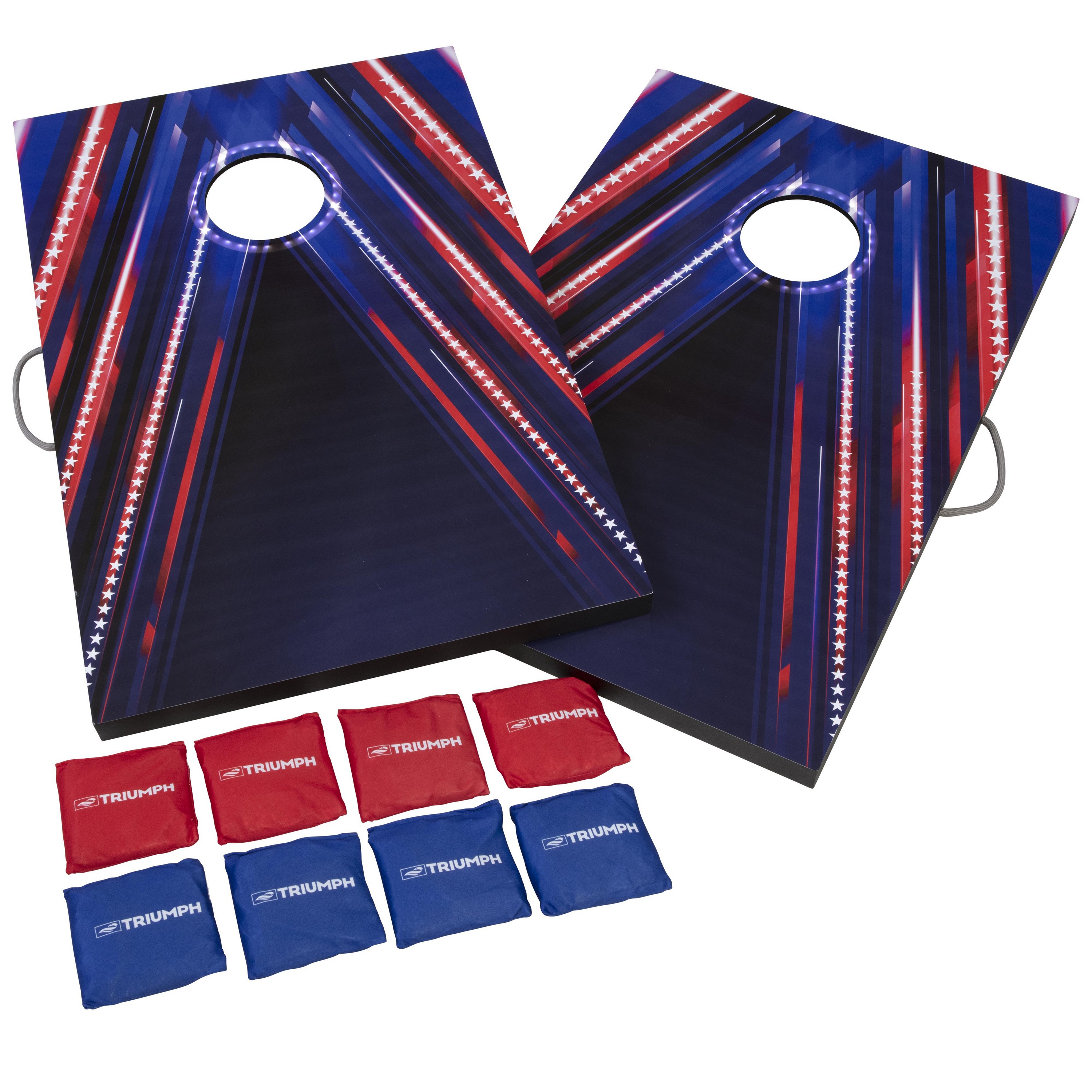 Escalade Sports Triumph Sports - Led Patriotic 2 X 3-Foot Cornhole 2 Escalade Sports Triumph Sports - Led Patriotic 2 X 3-Foot Cornhole 2