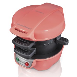 Hamilton Beach Breakfast Sandwich Maker - Coral 2 Hamilton Beach Breakfast Sandwich Maker - Coral 2