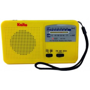 Kaito KA338 Emergency Dynamo 5-LED Flashlight with AM/FM/NOAA Radio 1 Kaito KA338 Emergency Dynamo 5-LED Flashlight with AM/FM/NOAA Radio 1
