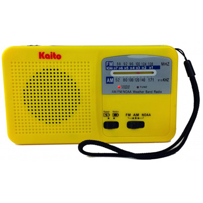 Kaito KA338 Emergency Dynamo 5-LED Flashlight with AM/FM/NOAA Radio 1 Kaito KA338 Emergency Dynamo 5-LED Flashlight with AM/FM/NOAA Radio 1