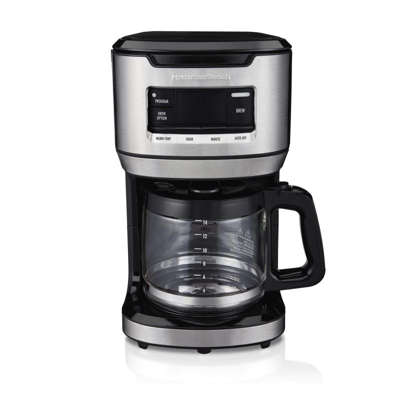 Hamilton Beach® 14-Cup Programmable Front Fill Coffeemaker 2 Hamilton Beach® 14-Cup Programmable Front Fill Coffeemaker 2