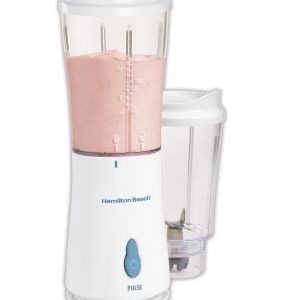 Hamilton Beach® White Single Serve Blender w/2 Jars & Lids 2 Hamilton Beach® White Single Serve Blender w/2 Jars & Lids 2