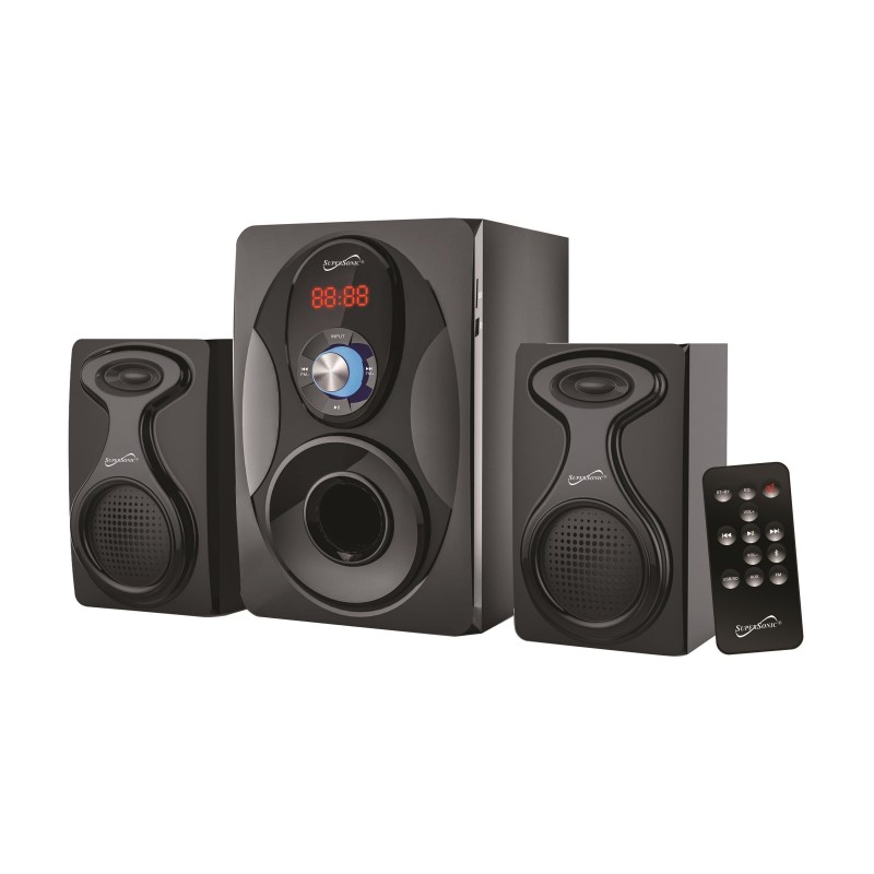 Supersonic® Bluetooth® Multimedia Speaker System (Gray) 1 Supersonic® Bluetooth® Multimedia Speaker System (Gray) 1