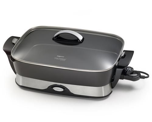16" Presto® Electric Skillet w/Glass Cover & Removable Base 2 16" Presto® Electric Skillet w/Glass Cover & Removable Base 2