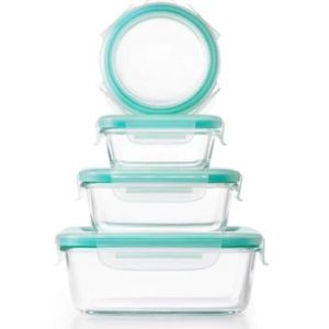 OXO Good Grips 12pc Smart Seal Glass Container Set 2 OXO Good Grips 12pc Smart Seal Glass Container Set 2