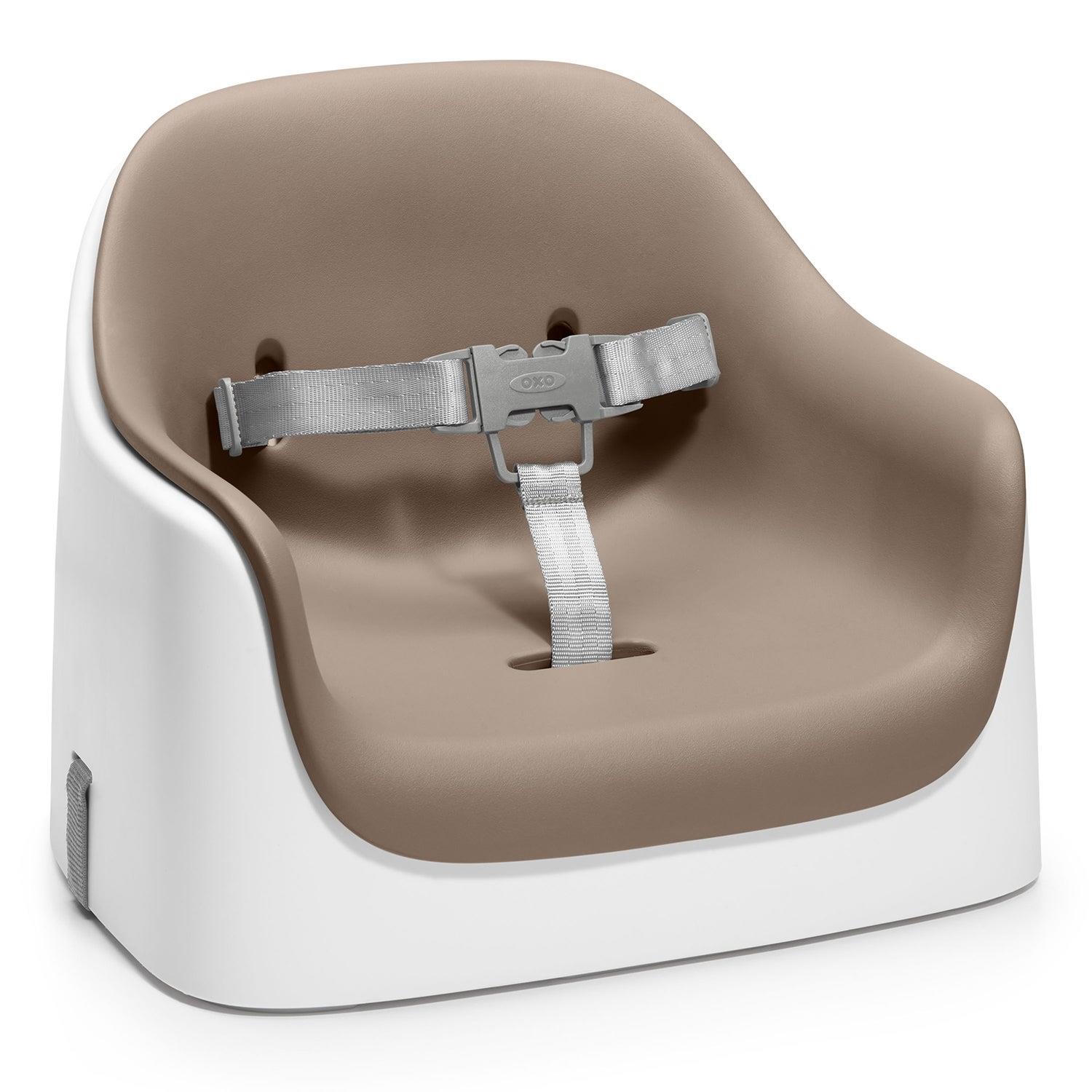 OXO Tot Nest Booster Seat W/ Removable Cushion Taupe 2 OXO Tot Nest Booster Seat W/ Removable Cushion Taupe 2