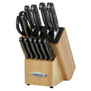Farberware 13Pc Edgekeeper Self-Sharpening Knife Block Set 2 Farberware 13Pc Edgekeeper Self-Sharpening Knife Block Set 2