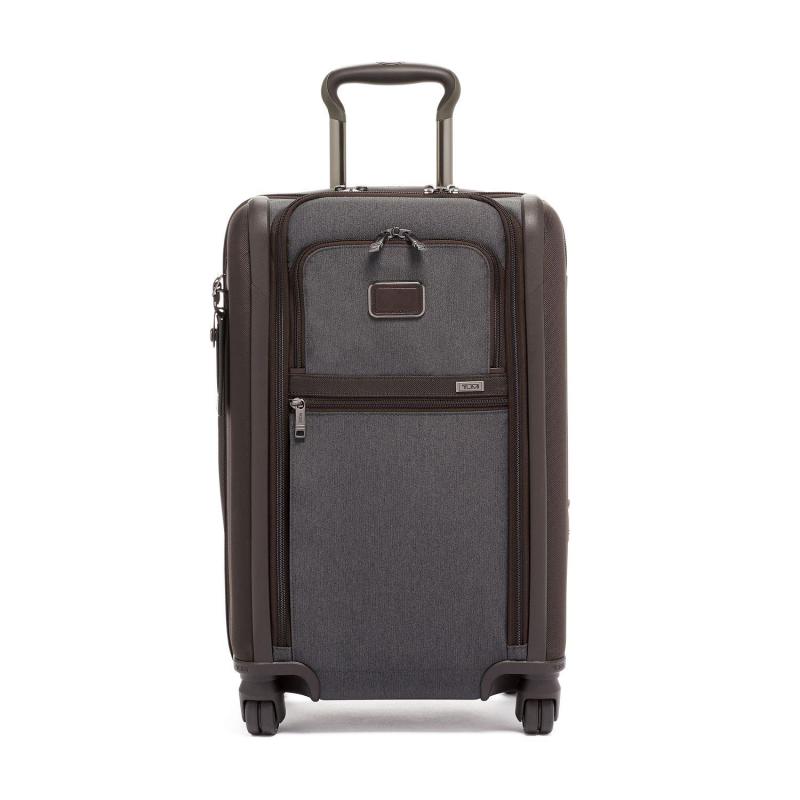 Tumi Alpha International Dual Access 4 Wheeled Carry-On Luggage - Anthracite 2 Tumi Alpha International Dual Access 4 Wheeled Carry-On Luggage - Anthracite 2