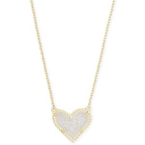 Kendra Scott Ari Heart Short Gold Pendant Necklace 2 Kendra Scott Ari Heart Short Gold Pendant Necklace 2