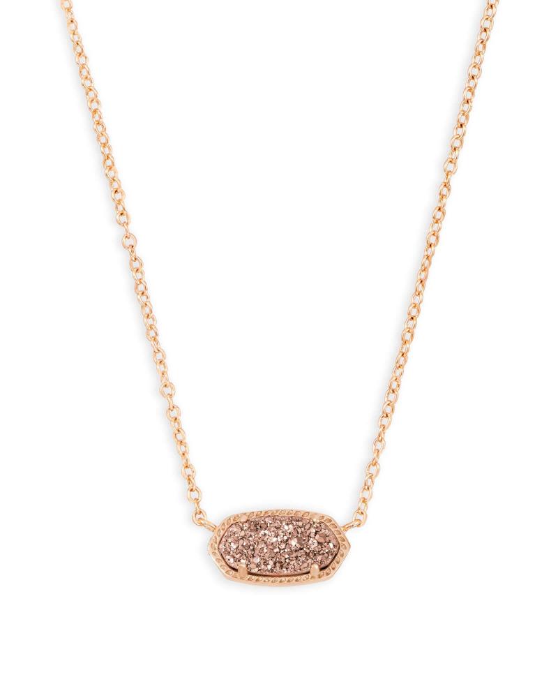 Kendra Scott Elisa Necklace - Rose Gold Drusy 2 Kendra Scott Elisa Necklace - Rose Gold Drusy 2