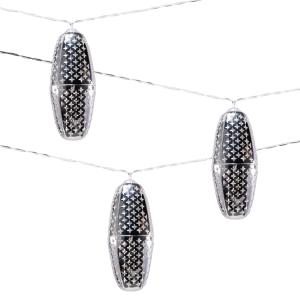 Allsop Home & Garden Marrakesh Silver Metallic String Light 2 Allsop Home & Garden Marrakesh Silver Metallic String Light 2