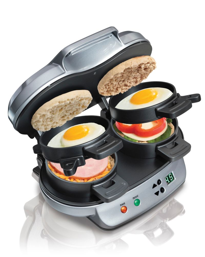 Hamilton Beach® Double Breakfast Sandwich Maker 2 Hamilton Beach® Double Breakfast Sandwich Maker 2