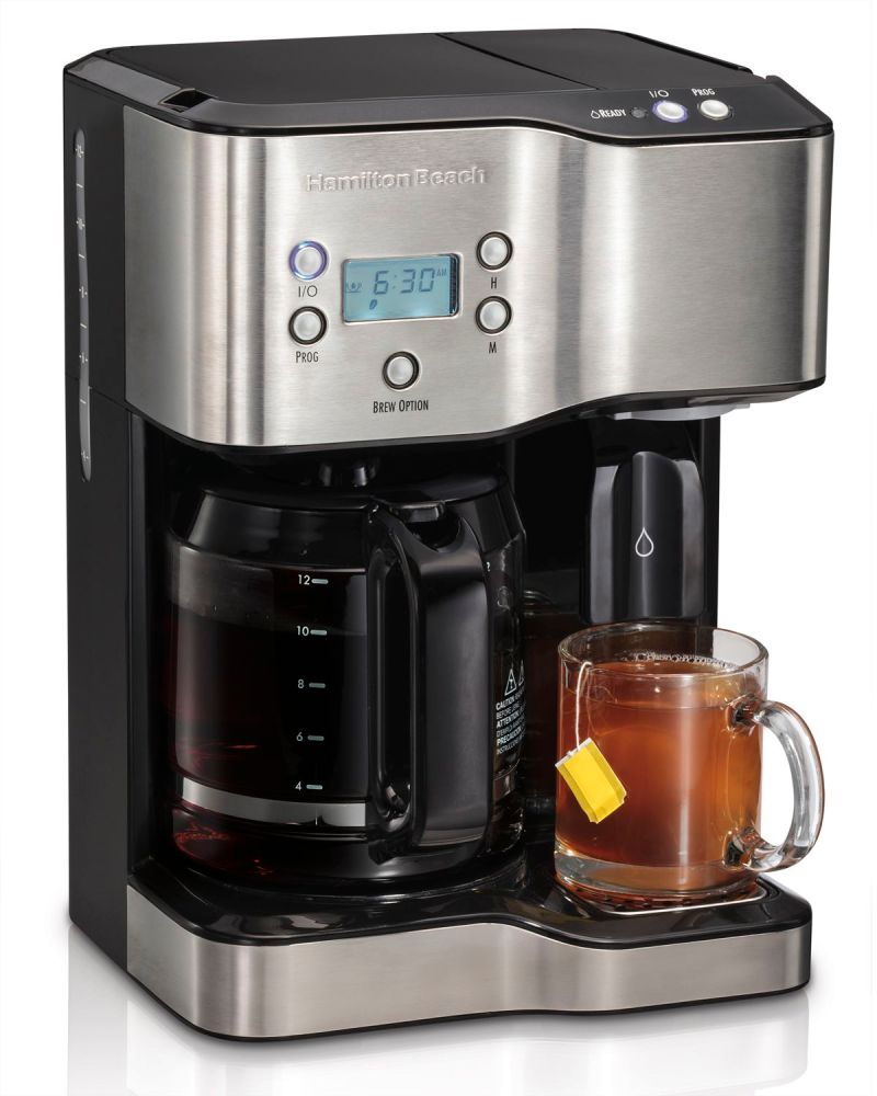 Hamilton Beach® Deluxe Coffeemaker & Hot Water Dispenser 2 Hamilton Beach® Deluxe Coffeemaker & Hot Water Dispenser 2