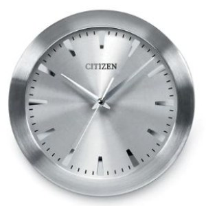 Citizen® Gallery Circular Wall Clock w/Gray Dial 1 Citizen® Gallery Circular Wall Clock w/Gray Dial 1