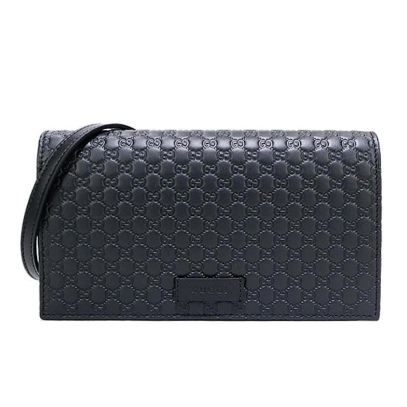 Gucci Microguccissma Wallet Crossbody Bag 2 Gucci Microguccissma Wallet Crossbody Bag 2
