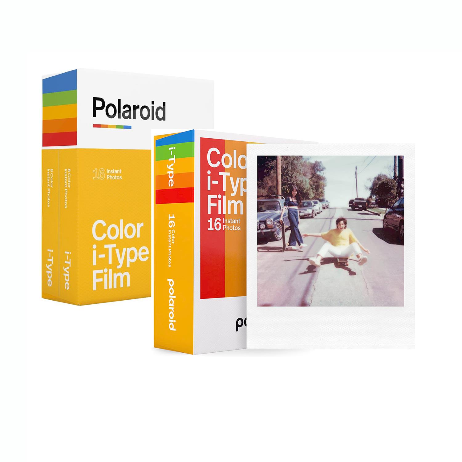 Polaroid Polaroid 2 Double Packs Of Color Film For I-Type 2 Polaroid Polaroid 2 Double Packs Of Color Film For I-Type 2