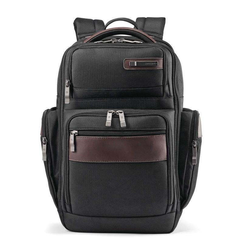 Samsonite® Kombi 4 Square Backpack - Black/Brown 2 Samsonite® Kombi 4 Square Backpack - Black/Brown 2