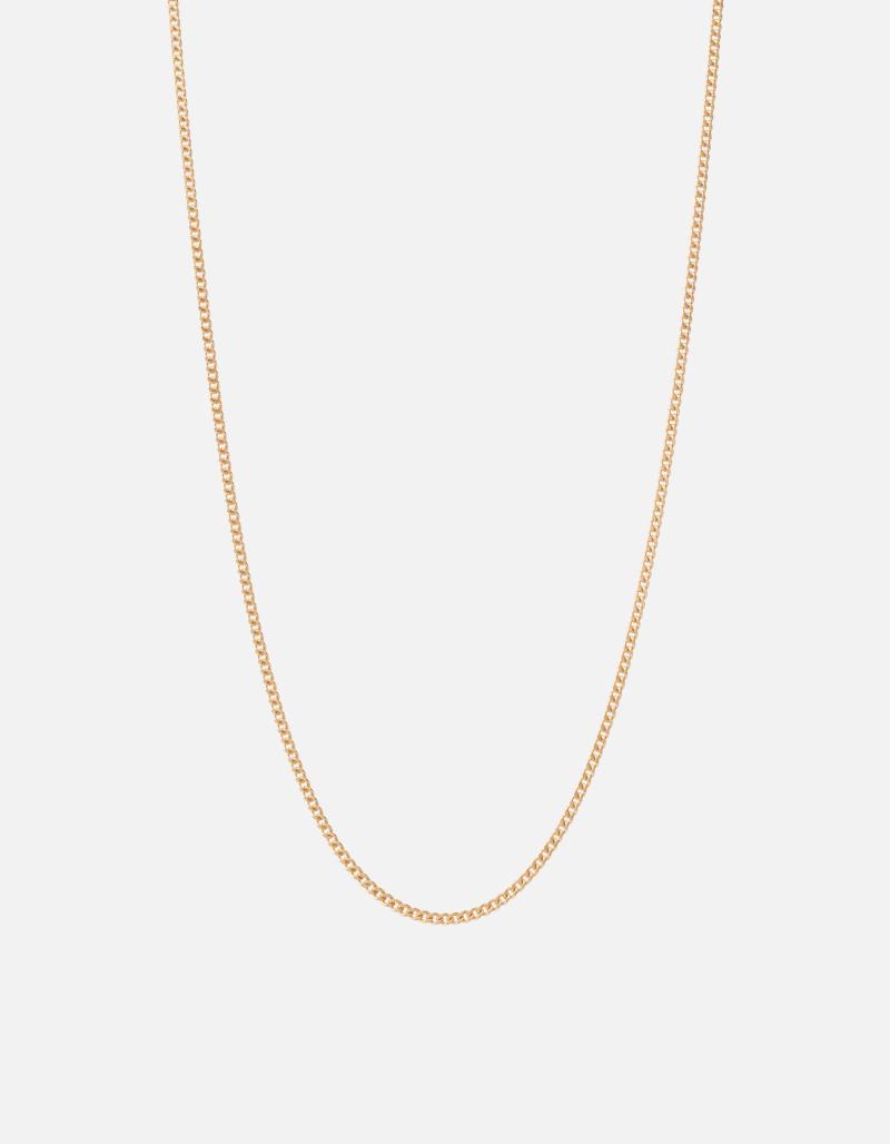 Miansai 2Mm Gold Vermeil Cuban Necklace Men%27s 2 Miansai 2Mm Gold Vermeil Cuban Necklace Men%27s 2