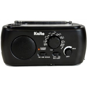 Kaito Portable AM/FM NOAA=Radio with Cell Phone Charger and Flashlight 1 Kaito Portable AM/FM NOAA=Radio with Cell Phone Charger and Flashlight 1