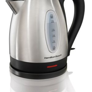 Hamilton Beach® Silver 1.7 L Electric Kettle 2 Hamilton Beach® Silver 1.7 L Electric Kettle 2